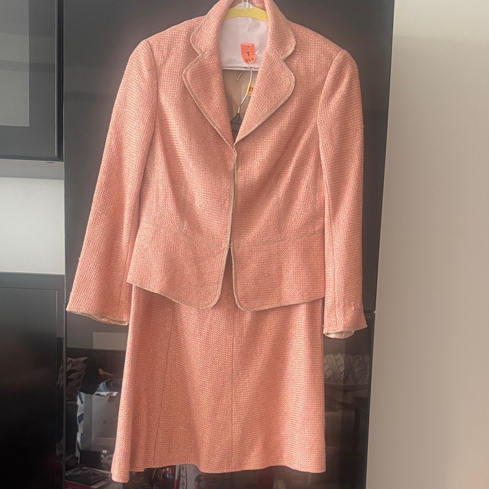 Kulson’s Womens Coral Blazer and Skirt